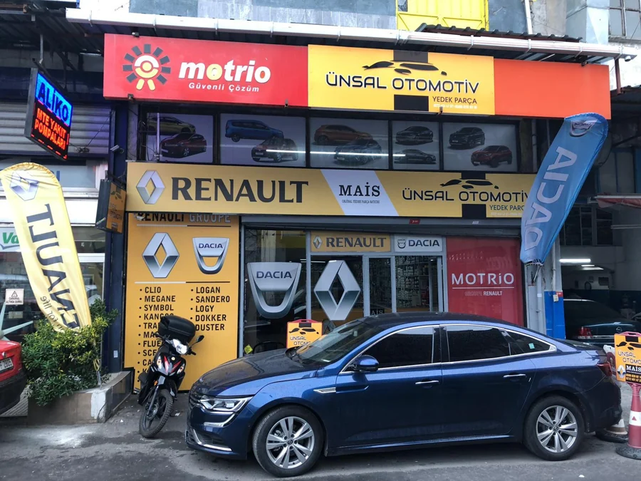 Ünsal Otomotiv İstanbul mağazası